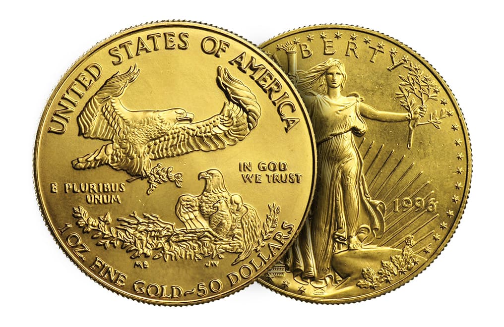 Gold American Eagle
